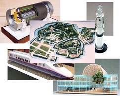 有限会社　ミナミ模型製作所　（さいたま市　見沼区）　機械・建築・開発計画・都市計画・他模型全般