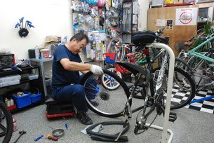 人力車（さいたま市中央区）自転車修理・販売